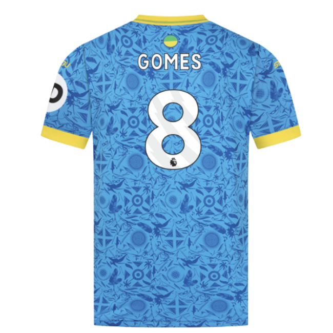 Best Value 2025-2026 Wolves Third Shirt (Gomes 8) Premium Quality Jersey