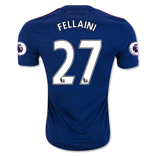 Manchester United Away 2016-17 FELLAINI 27 Soccer Jersey Shirt -