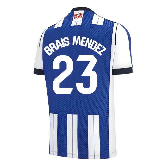 2025-2026 Camiseta Real Sociedad Local Hombres - Auténtica - Mendez 23