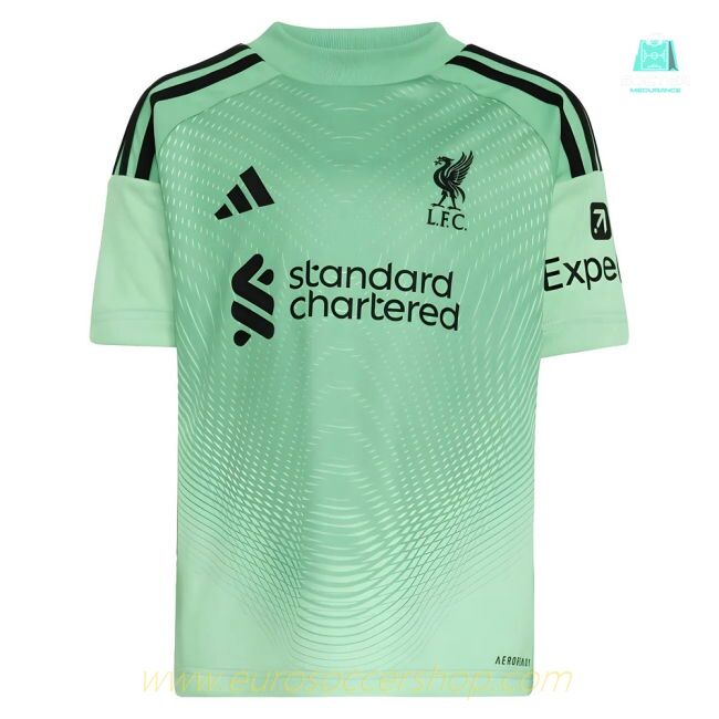 2025-2026 Liverpool Home Goalkeeper Mini Kit