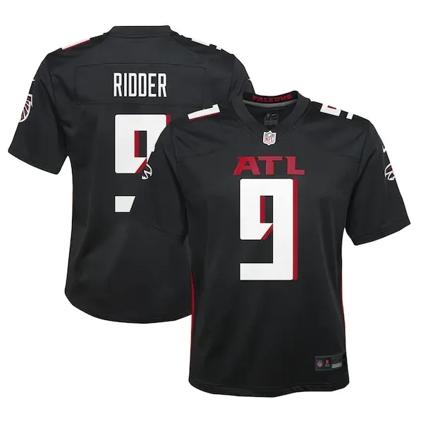 None Desmond Ridder Game Jersey - Black | NFL Player Jersey | NFL Foot