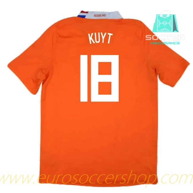 Holland Home Jersey (Kuyt 18)