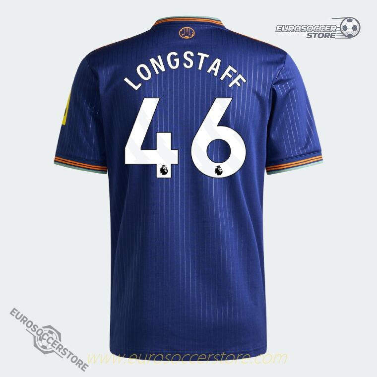 Newcastle United's 25-26 Season Third Jersey with LONGSTAFF 46 Printing