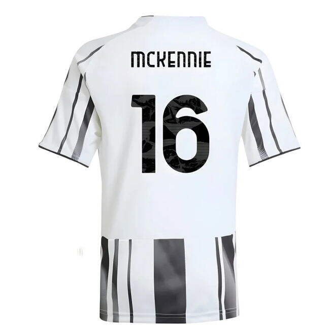 2025-2026 Juventus Home Comfortable Shirt (Kids) (McKennie 16)