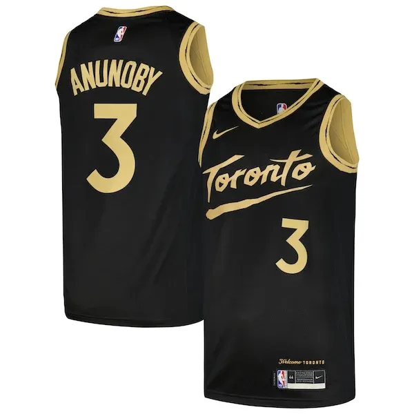 OG Anunoby TOR Swingman Jersey - authentic fashionable - Black