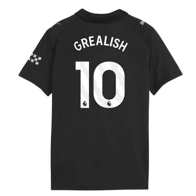 2025-2026 Man City Away Mini Kit (Grealish 10) (Limited Edition)