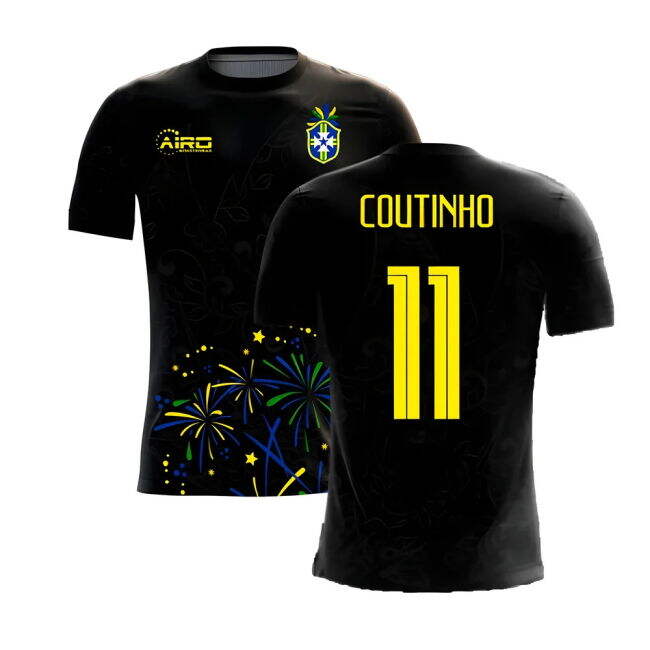 2025 Edition Brazil Third Match Shirt 2025-2026 (Coutinho 11)