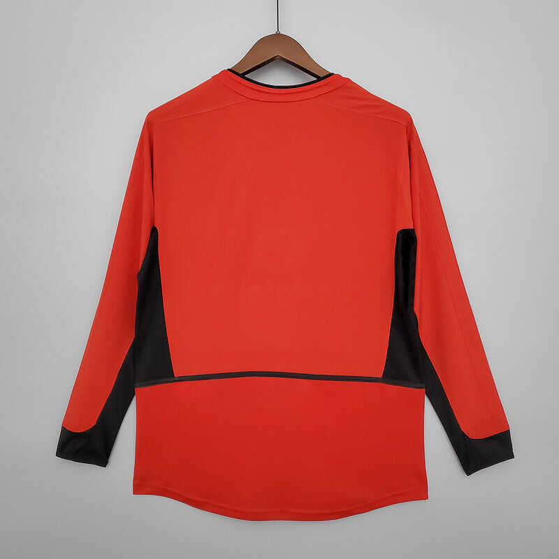 2002-2004 Man United Home long sleeve retro shirt