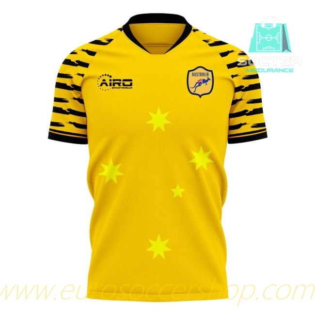 Fan Edition 2025-26 Edition Australia Home Kit Concept (LECKIE 7)