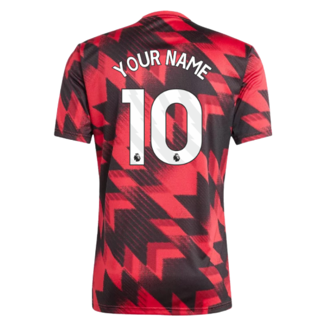 2025-20 Man Utd Home Football Shirt Name Number M S_840