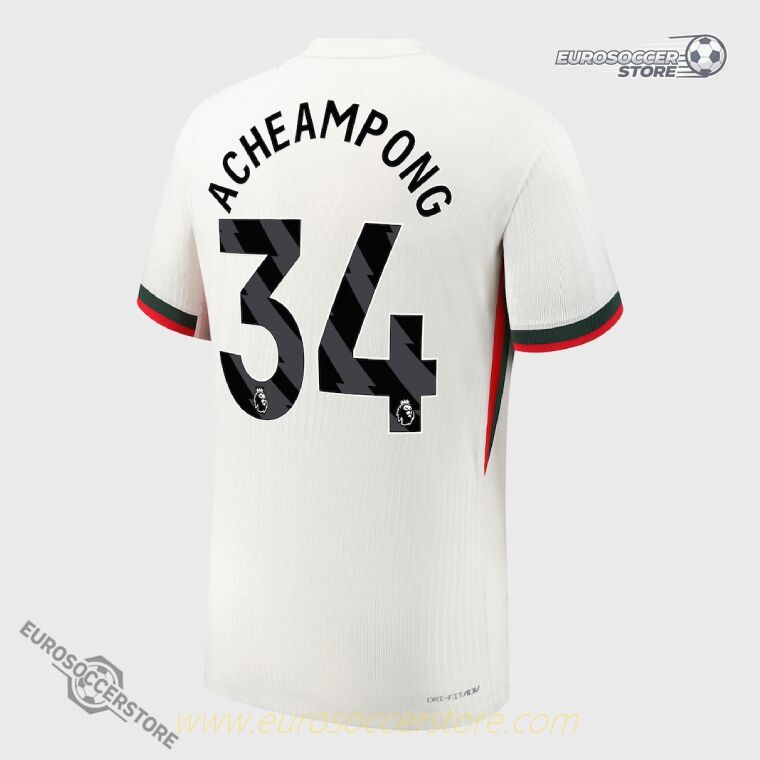 ACHEAMPONG #34 Chelsea Away Jersey 25-26 (Player Version)