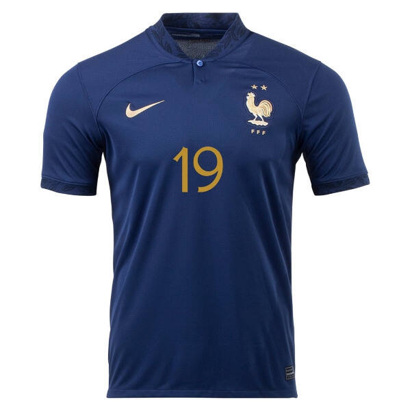 World Cup 2022 France Home benzema Soccer Jersey Football Shirt -