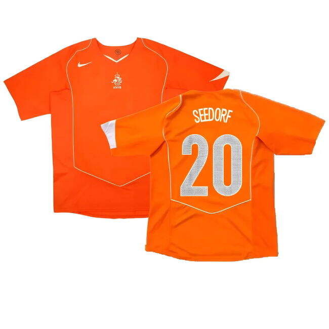 Original Replica Holland Home Supporter Kit for Adults (Seedorf 20)