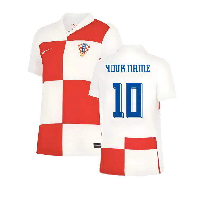 Womens Rare Collector Quality Croatia Home Rare Jersey