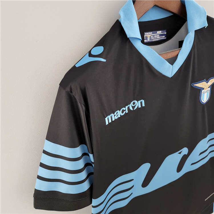 1516 Lazio Retro Away Blue Soccer Jersey Football Shirt - Official