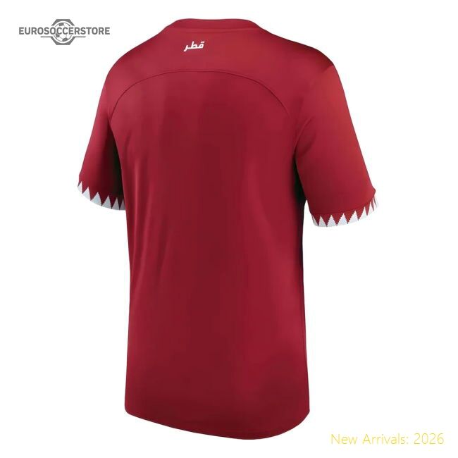 Official Qatar 20222023 Home Jersey Aeroready Slim Slim