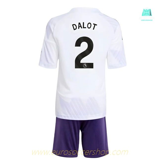 2025-2026 Man Utd Away Mini Kit (Dalot 2)