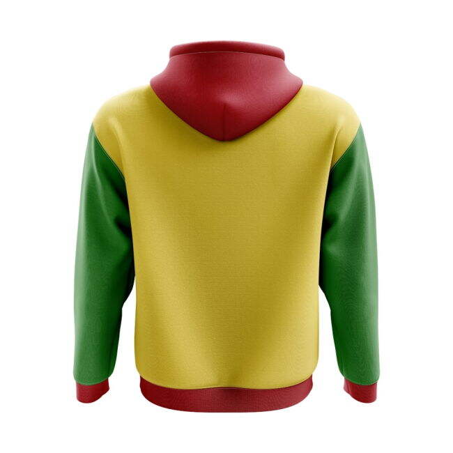 Football Republic Of Congo Concept Country Football Hoody (Yellow)