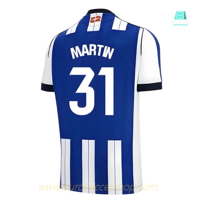 2025-2026 Real Sociedad Home Shirt (Martin 31)