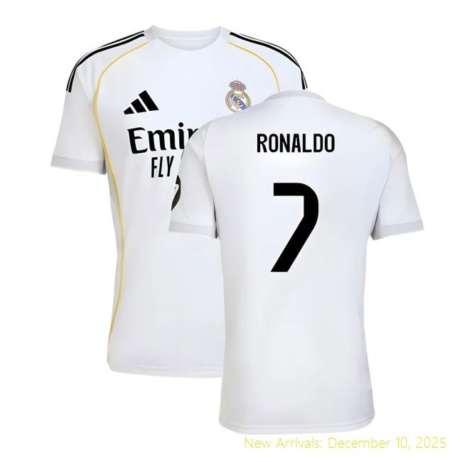 Real Madrid (rm) Home - Ronaldo #cr7 Legacy - Soccer Jersey