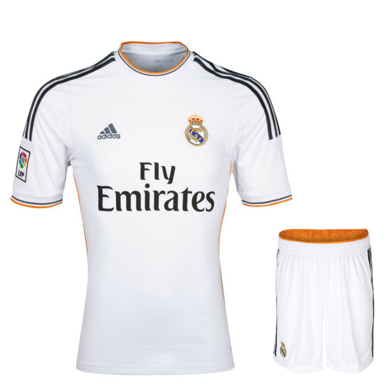 13-14 Real Madrid Home Jersey KitShirtShorts - Official Replica 2625