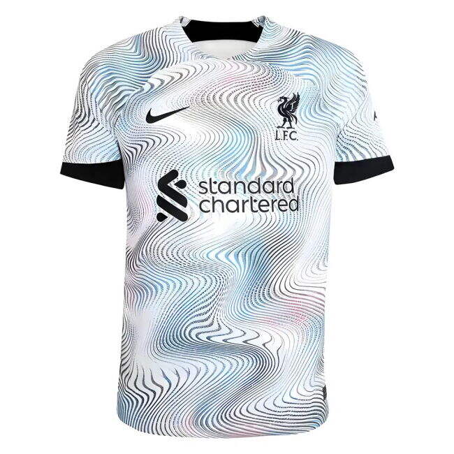 Vintage Liverpool 2022-2023 Liverpool Away Vapor Player Issue Shirt...