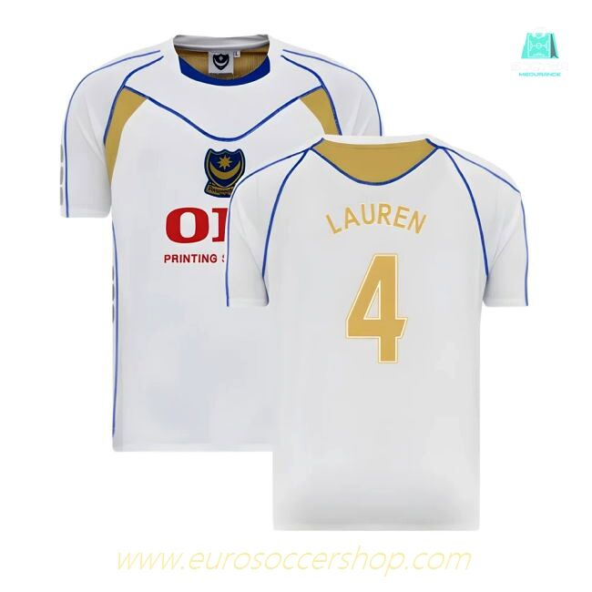 2008 Portsmouth FA Cup Final Away Shirt (Lauren 4)