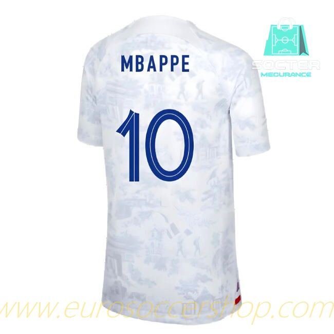 2022-2023 Les Bleus Away Official Kids (Mbappe 10)