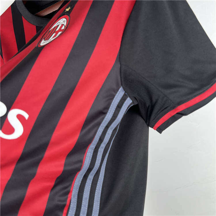 Licensed AC Milan 1617 Retro Home Shirt - Official Replica 8955