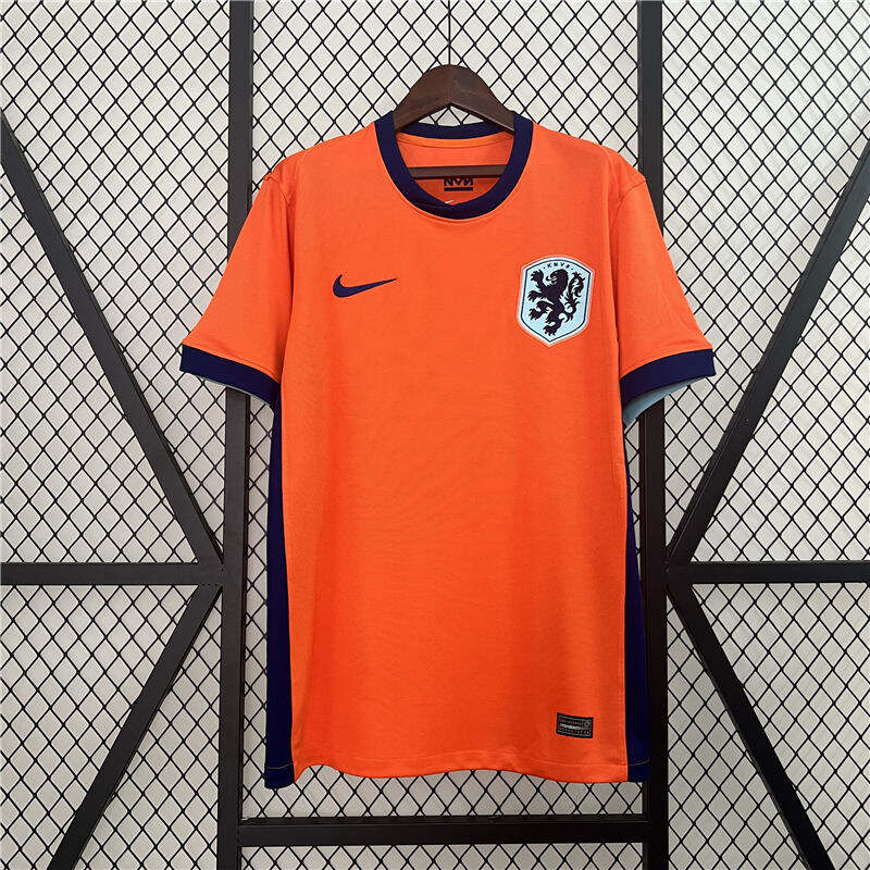 UEFA Euro 2024 Netherlands Soccer Shirt Home Football Shirt -