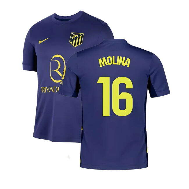 Molina 16 Atletico Madrid Football Club Trendy Away Team Kit
