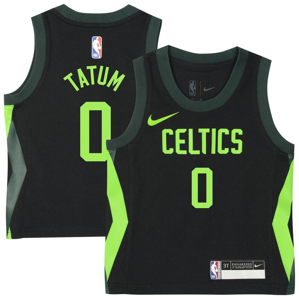 Pro Grade Boston Celtics Jayson Tatum Jersey - Black City Edition