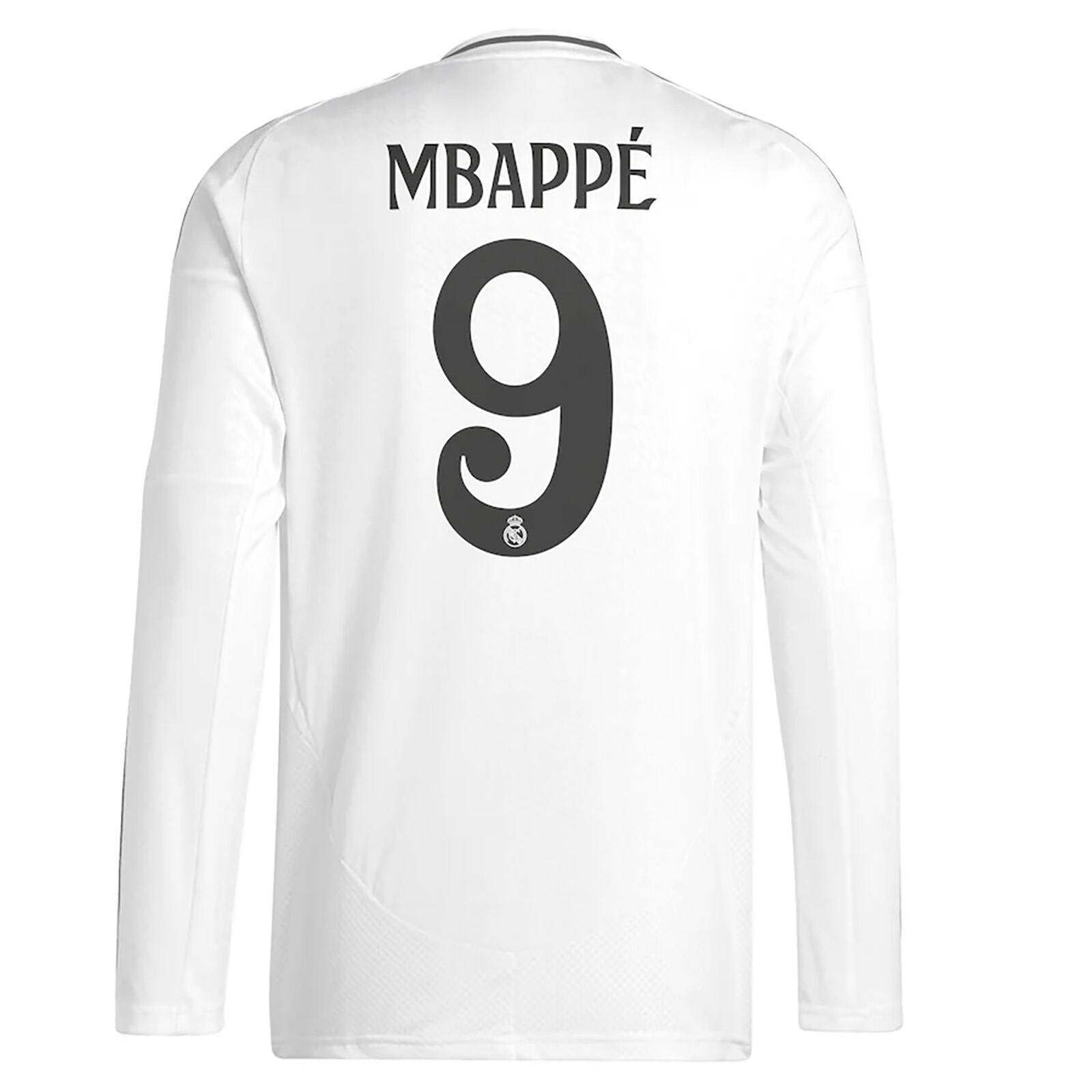 Adidas Real madrid adidas real madrid mbappe #9 Home Jersey 24/25
