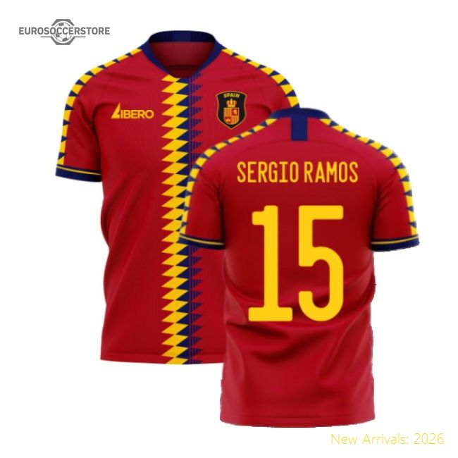 Official 2026 Spain Home Jersey - Premium-Grade Fan Edition