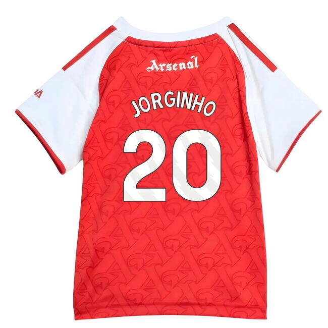 Baby Jorginho 20 2026 Collection Arsenal Home Team Kit 2025-2026