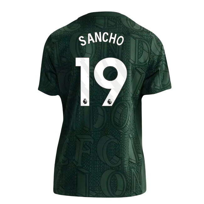 2025-20 Chelsea Home Jersey Sancho #19 Edition L M S Kids