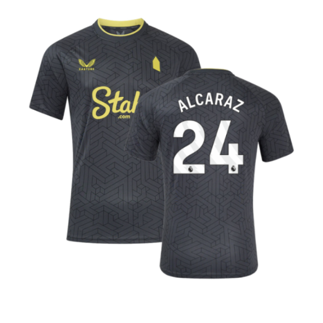 Durable 2024-2025 EVE Away Classic Jersey Alcaraz 24 - Adults Ico#251