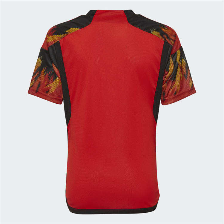 Official World Cup 2022 Belgium Home RedBlack Soccer Shirt Soccer