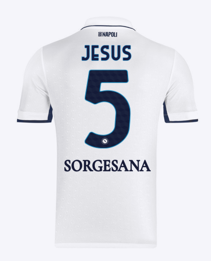 Jesus' Napoli Away Jersey for the 24-25 Season
