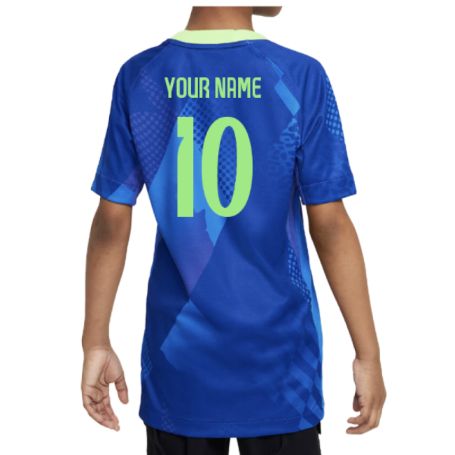 2025-2026 Brazil Womens Team Away Shirt (Kids) (Your Name)