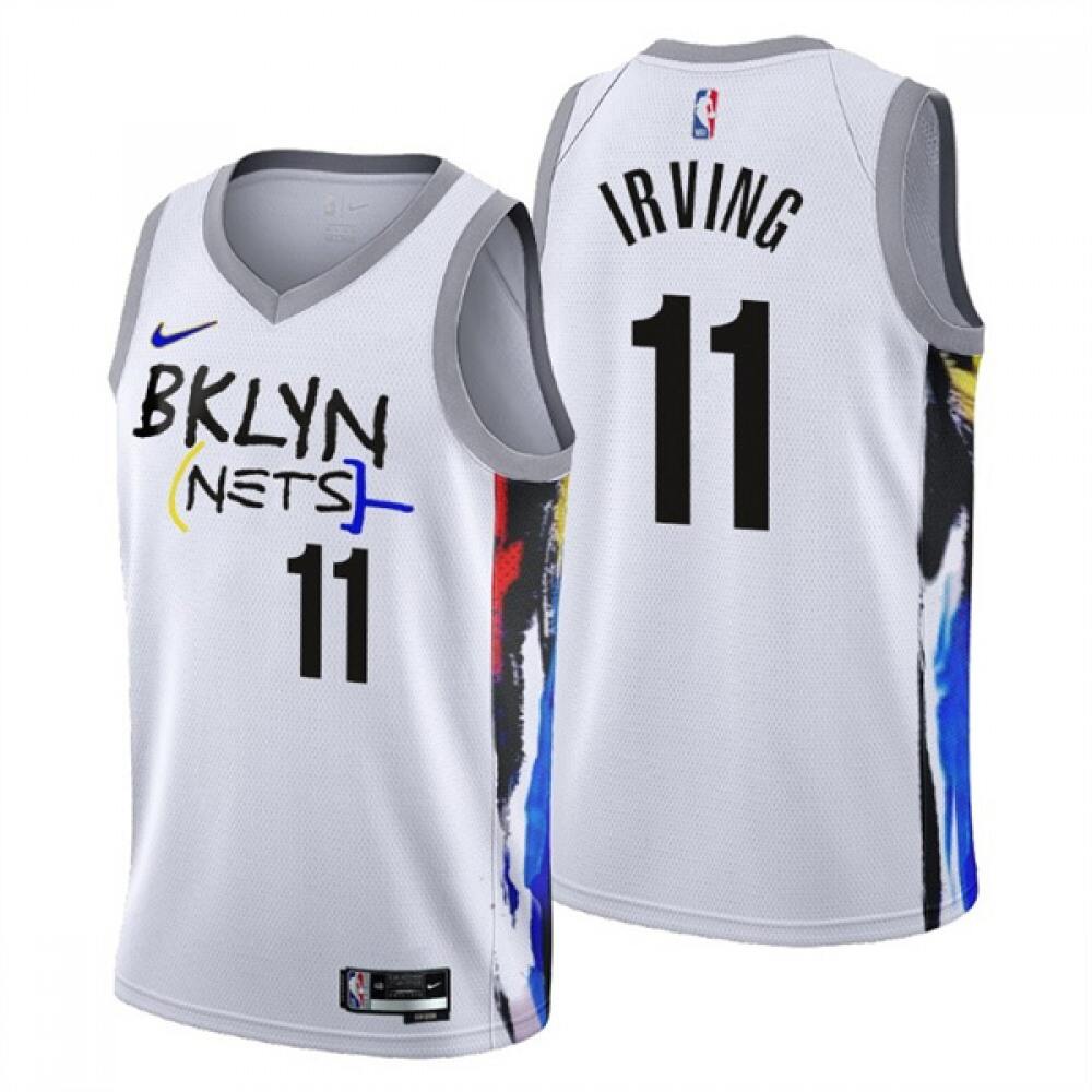 11 Brooklyn Nets White Jersey - City Edition - Game Day Essential