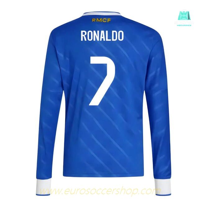 2025-2026 Real Madrid Long Sleeve Third Shirt (Kids) (Ronaldo 7)