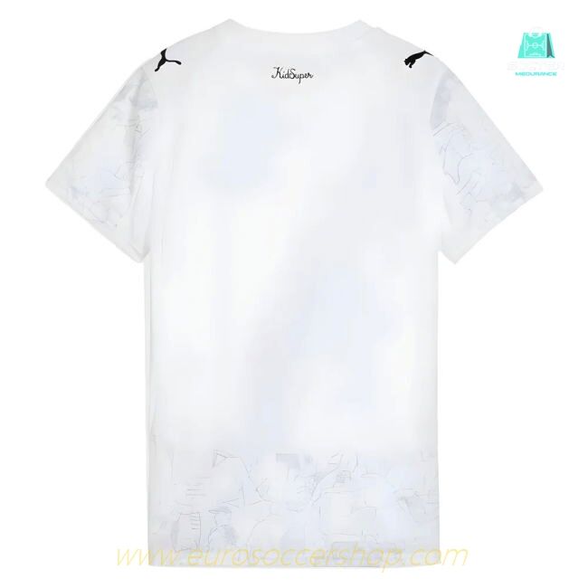 2025-2026 KIDSUPER x Manchester City CWC Shirt (White) - Womens