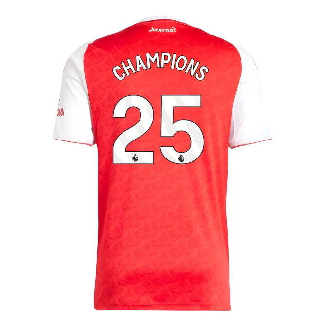 Women's 2025-2026 Arsenal Home Shirt (Champions 25)
