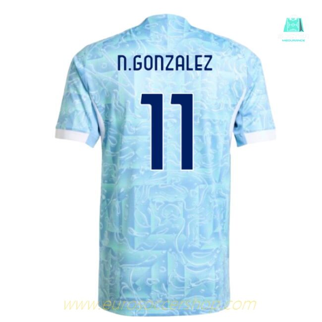 2025-2026 Juventus Authentic Away Shirt (N.Gonzalez 11)