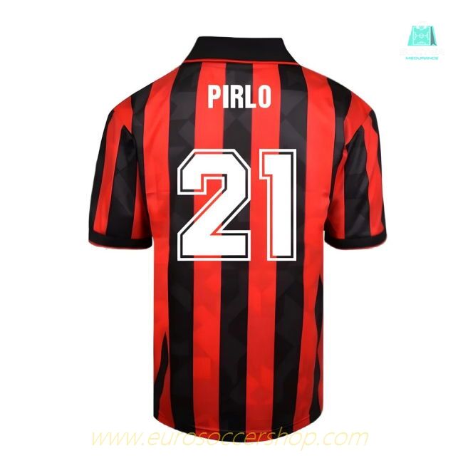 AC Milan 1994 Home Retro Shirt (PIRLO 21)