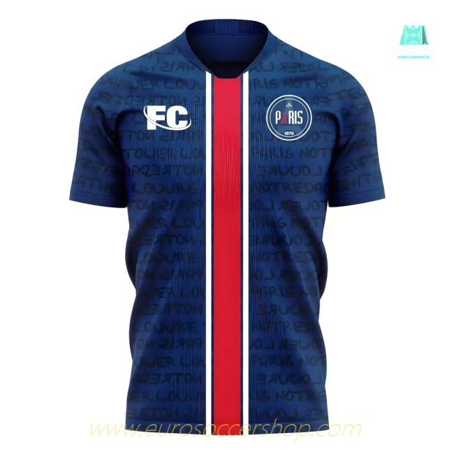 Paris 2020-2021 Home Concept Football Kit (Fans Culture)