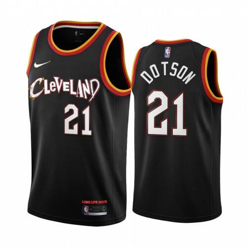 Cleveland Cavaliers Damyean Limited Stock Game Jersey Retro Style #21