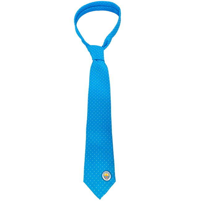 Manchester City FC Sky Blue Tie - authentic style
