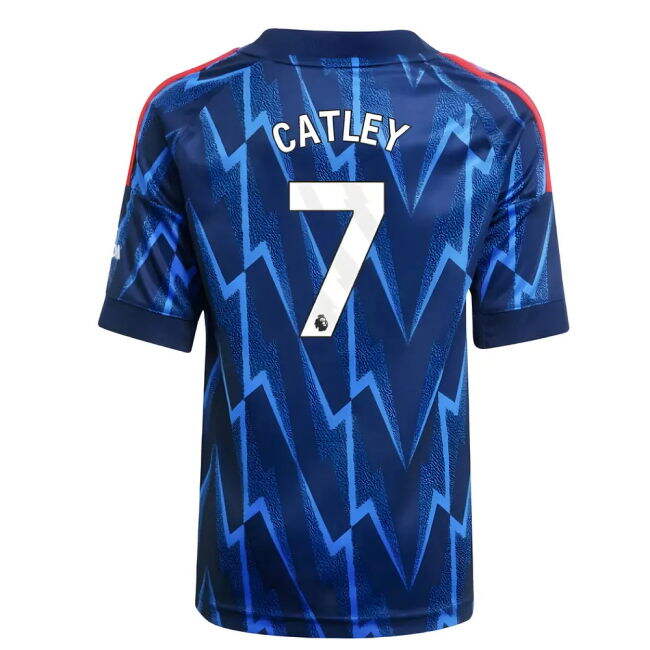 2025-20 Arsenal Away Football Jersey Catley Printing L M S